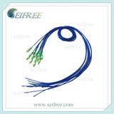 FTTH FC Spiral Armored Fiber Optic Cable