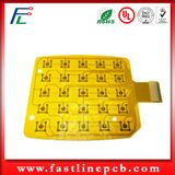 Double Side Flexible PCB with Yellow Solder Mask
