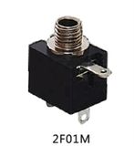 3pin 2.5mm Solder Type Phone Jack