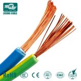 Solid & Stranded Copper Conductor PVC Insulated Ggreen Yellow Ground Wire