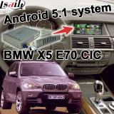 Android GPS Navigation Box Video Interface for BMW E70 X5 Cic System Mirror Link Youtube Waze