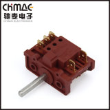 Red Rotary Switch High-Quality PA66 4 Position Oven Switch
