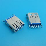 Vertical 180 Degree a Female USB 3.0 Connector