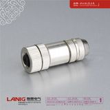 M12 Connector a Coded 3p Female Shield with Cable Plug
