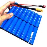 High Safety 25.2V 6900mAh Rechargeable Li-ion Battery Pack