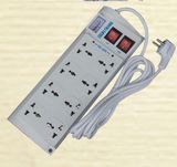 8 Gang Movable Multi Function Colorful Extension Electrical Multiple Plug Socket