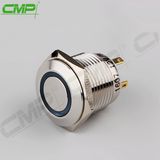 CMP 16mm Waterproof 4 Pin Metal LED Momentary Push Button Switch
