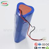 OEM 3s2p Icr 18650 11.1V 4400mAh Rechargeable Battery Pack