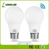 Radar Motion E26 9W Automatic LED Sensor Light Bulb