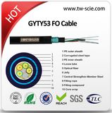 Fiber Optic Armoured Cable with Double PE 2-144 Cores