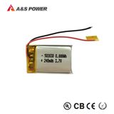 250mAh 3.7V Customized Small Rechargeable Lithium Battery for Speaker