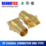 75ohm HD Sdi Gold Plated Edge Mount Female BNC Connectors