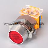Dia22mm-La118abn Push Button Switch, Black, Red, Green, Yellow, Blue, White Color, 6V-380V Voltage