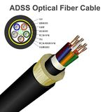 All Dielectric Self-Supporting Aerial Cable ADSS Optical Fiber 200m Span