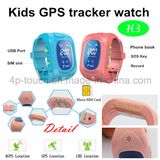 Multiple Language Kids GPS Tracker Watch with Triple Position (H3)
