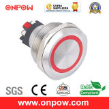 Onpow 28mm Push Button Switch (GQ28L-11E/G/12V/S, CE, CCC, RoHS)