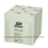 Power Solar Panel Rechargeable Deep Cycle 2V1500ah Lead Acid Battery