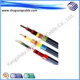 K Grade/Tinned Conductor/F Plastic Insulation and Sheath/Wire Woven/Compensational Cable