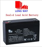 6V10ah Solar Backup Battery with Good Quality and Standard Terminal