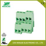 PCB Terminal Block Screw Connectorwith High Voltage High Current Wjek500A/508A, Pitch 5.0/5.08mm