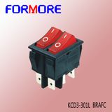 4pins/6 Pins Double Pole Rocker Switch