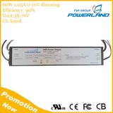 80W 1.05A 0-10V Dimmable LED Driver with 38-76V Output