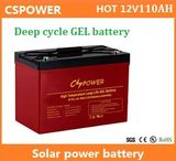 12V 110ah Deep Cycle Gel Battery for Solar Storage