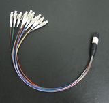 MPO-LC Fanout 12 Colored 0.9mm Fiber Optical Patchcord