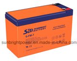 Deep Cycle Rechargeable 12V7ah Lead Acid Battery with CE UL Approval