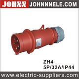 IP44 5p 32A Plug for Industrial