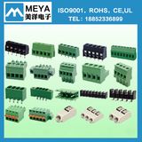 Male and Female Green Pluggable 5.08mm Terminal Block