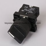 Dia22mm-La118kex Position Push Button Switch, 6V-380V Voltage, Black Color