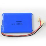 3.7V Rechargeable Lithium Ion 523450 1000mAh Battery