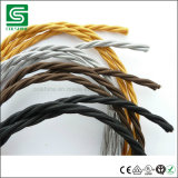 Colorful Electrical Wire/Textile Cable/Fabric Cable for Pendant Light