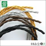 Colorful Electrical Wire/Textile Cable/Fabric Cable for Pendant Light