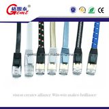 Factory Price Cat5 Cat5e CAT6 Cat 6A Cat7 Flat Ethernet Cable SFTP Network LAN Patch Cable with RJ45