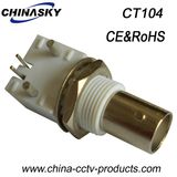 Coaxial Connector Female CCTV BNC Plug for PCB (CT104)