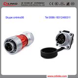 The Power Plug LED Connector 3pin UL Approved Connector