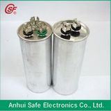 White Plastic Round Case AC 35UF Capacitor Cbb65