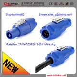 3 Pin Multi Plug Socket Speaker Wire Connectors Plastic Connectors