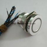 Langir 19mm 3.00 Flat Head Bi-Color Self-Locking Piezo Switch