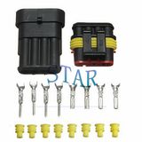 Waterproof Auto 4 Pin Tyco Male Female Terminal Connector