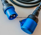 VDE IP44 Rubber Power Cord with Electric Water-Proof Plug and Socket
