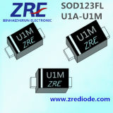 1A Us1a Thru Us1m High Efficiency Rectifier Diode SOD123FL Package