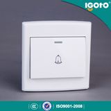 Igoto British Standard D3091 Push Button Electrical Door Bell Wall Switch