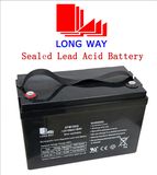 12V100ah/10hr Sealed Rechargeable Lead-Acid Battery for Solar Backup Battery