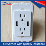 13 AMP Switched Socket with 2 Port USB Wall Socket