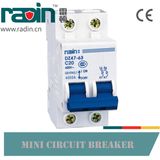 Dz47-63 Series Miniature Circuit Breaker 2p MCB 20A