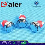 19mm IP68 Waterproof Screw Metal Push Button Switch (GQ-19B/H/F)
