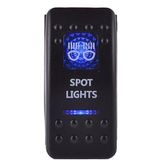 12V/24V Spst Marine Zombie Lights Rocker Switch